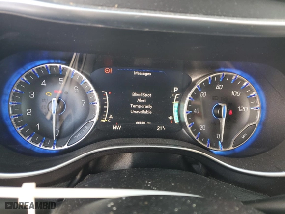 2020 Chrysler Pacifica Limited with VIN 2C4RC1GG5LR204214, listed as a Copart auction lot 45854295 with 66,880 mi miles and Salvage Title. Bid and sale history available at carsss.com. Image 9.
