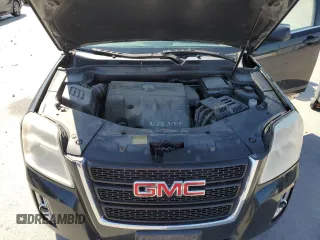 2011 GMC Terrain SLT-1 with VIN 2CTFLVE52B6464019, listed as a Copart auction lot 53384345 with 165,954 mi miles and Salvage title. Bid and sale history available at DreamBid. Image 12.