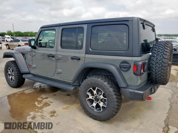 2021 Jeep Wrangler Unlimited Rubicon с VIN 1C4HJXFN9MW792972, выставлен на аукционе Copart как лот 53322835 с пробегом 32 203 миль миль и Списание • Salvage title. История ставок и продаж доступна на DreamBid. Изображение 2.