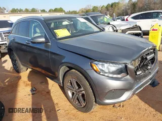 2019 Mercedes-Benz GLC with VIN WDC0G4KB1KV148515, listed as a IAAI auction lot 41907718 with 46,524 mi miles. Bid and sale history available at carsss.com. Image 1.
