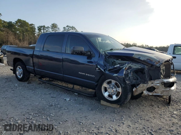 2006 Dodge Ram 2500 SLT with VIN 3D7KR29C46G208948, listed as a Copart auction lot 43755215 with 214,270 mi miles and Salvage Title. Bid and sale history available at carsss.com. Image 4.