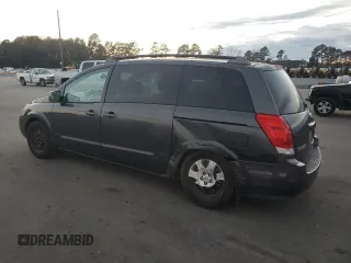 2006 Nissan Quest S Special Edition with VIN 5N1BV28U96N123803, listed as a Copart auction lot 80056554 with 126,667 mi miles and Salvage Title. Bid and sale history available at carsss.com. Image 2.