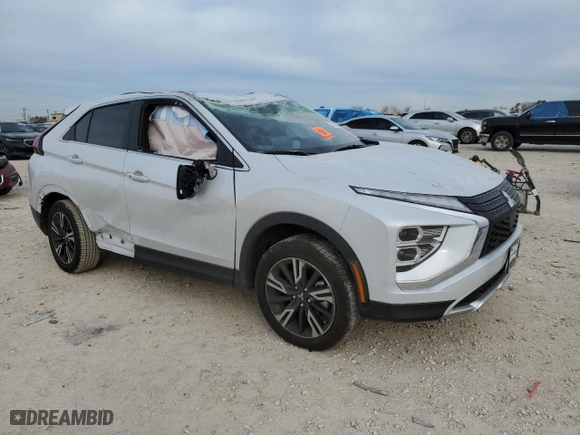 2024 Mitsubishi Eclipse Cross SE with VIN JA4ATWAA1RZ073130, listed as a Copart auction lot 88706855 with 1633 miles and Salvage Title. Bid and sale history available at carsss.com. Image 4.