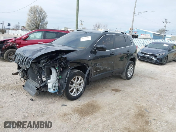 2015 Jeep Cherokee Latitude with VIN 1C4PJMCB6FW527448, listed as a IAAI auction lot 42074461 with 139,795 mi miles and . Bid and sale history available at carsss.com. Image 18.