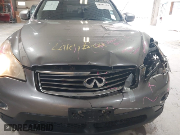 2008 Infiniti EX Journey with VIN JNKAJ09F38M356048, listed as a IAAI auction lot 41984628 with 125,714 mi miles and . Bid and sale history available at DreamBid. Image 12.