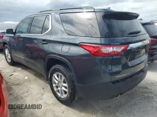 2021 Chevrolet Traverse LT Cloth with VIN 1GNEVGKW7MJ112612, listed as a Copart auction lot 75235074 with 58,744 mi miles and Salvage Title. Bid and sale history available at carsss.com. Image 2.