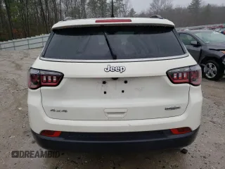 2021 Jeep Compass Altitude with VIN 3C4NJDBB7MT503266, listed as a Copart auction lot 51506075 with 77,524 mi miles and Salvage title. Bid and sale history available at DreamBid. Image 6.