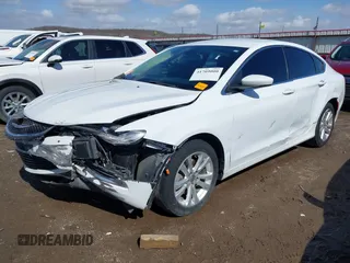 2016 Chrysler 200 Limited with VIN 1C3CCCAB3GN179500, listed as a IAAI auction lot 41709000 with 118,935 mi miles and . Bid and sale history available at DreamBid. Image 2.