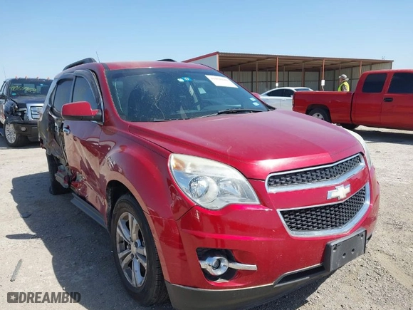 2013 Chevrolet Equinox LT with VIN 2GNFLPE38D6111140, listed as a IAAI auction lot 41850186 with 65,642 mi miles. Bid and sale history available at carsss.com. Image 1.