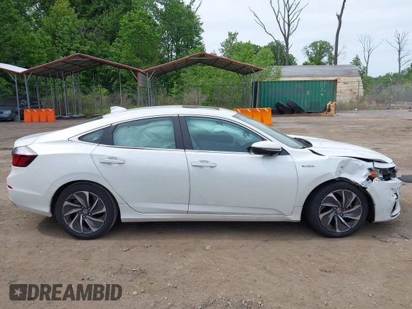 2022 Honda Insight Touring с VIN 19XZE4F95NE004694, выставлен на аукционе IAAI как лот 42253089 с пробегом 40 142 миль миль и . История ставок и продаж доступна на DreamBid. Изображение 13.