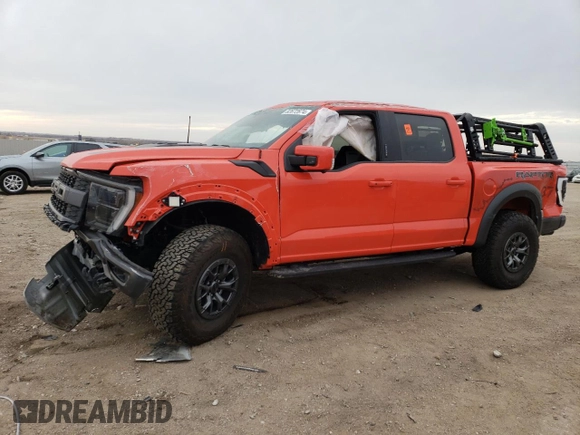 2021 Ford F-150 Raptor with VIN 1FTFW1RG7MFC62731, listed as a Copart auction lot 82672674 with Not Provided miles and Salvage Title. Bid and sale history available at carsss.com. Image 1.