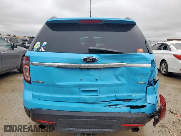 2013 Ford Explorer Sport with VIN 1FM5K8GT7DGC56675, listed as a Copart auction lot 50893085 with 171,892 mi miles and Salvage Title. Bid and sale history available at carsss.com. Image 6.