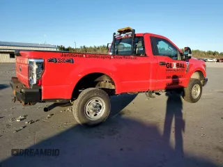 2019 Ford Super Duty F-250 SRW XL with VIN 1FTBF2B66KEF66349, listed as a Copart auction lot 81186234 with 43,000 mi miles and Salvage Title. Bid and sale history available at carsss.com. Image 3.