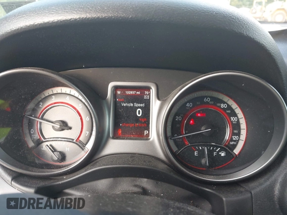2016 Dodge Journey Crossroad with VIN 3C4PDCGGXGT118920, listed as a IAAI auction lot 42764449 with 102,937 mi miles and . Bid and sale history available at DreamBid. Image 7.
