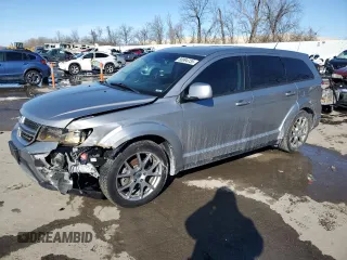 2019 Dodge Journey GT with VIN 3C4PDCEG3KT686776, listed as a Copart auction lot 88994735 with 88,481 mi miles and Salvage title. Bid and sale history available at DreamBid. Image 1.