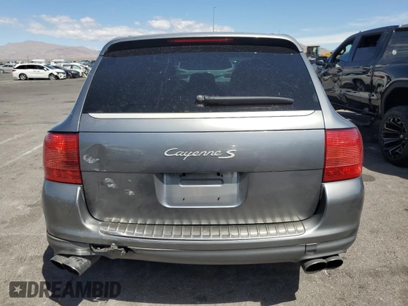 2005 Porsche Cayenne S with VIN WP1AB29P05LA65266, listed as a Copart auction lot 54900635 with 147,672 mi miles and Salvage title. Bid and sale history available at DreamBid. Image 6.