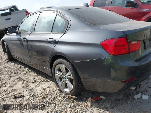 2015 BMW 3 Series 328i with VIN WBA3A5G55FNS90446, listed as a IAAI auction lot 41828658 with 124,867 mi miles. Bid and sale history available at carsss.com. Image 3.