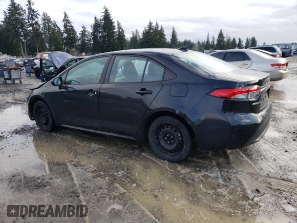 2021 Toyota Corolla LE with VIN 5YFEPMAE4MP203746, listed as a Copart auction lot 45423395 with 87,624 mi miles and Salvage Title. Bid and sale history available at DreamBid. Image 2.