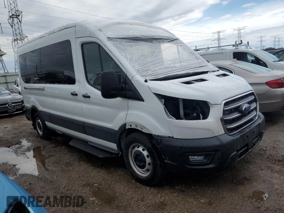 2020 Ford Transit Passenger XL z VIN 1FBAX2CG4LKB43132, wystawiony jako Copart lot #52977485 z przebiegiem 70 900 mil mil oraz Szkoda całkowita • Salvage title. Historia ofert i sprzedaży dostępna na DreamBid. Obrazek 4.