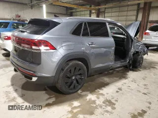 2024 Volkswagen Atlas SE z VIN 1V2KE2CA1RC200714, wystawiony jako Copart lot #43187725 z przebiegiem Nie podano mil oraz Szkoda całkowita • Salvage title. Historia ofert i sprzedaży dostępna na DreamBid. Obrazek 3.