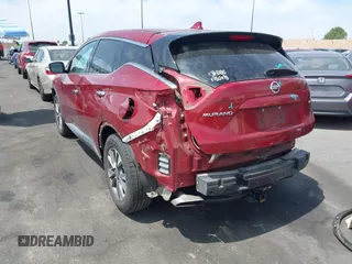 2016 Nissan Murano SL z VIN 5N1AZ2MH9GN169500, wystawiony jako IAAI lot #42013007 z przebiegiem 80 902 mil mil oraz . Historia ofert i sprzedaży dostępna na DreamBid. Obrazek 3.