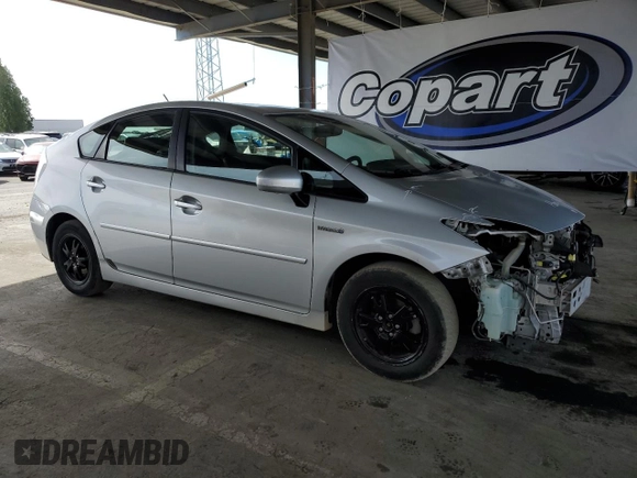 2010 Toyota Prius II with VIN JTDKN3DU9A0100687, listed as a Copart auction lot 53878485 with 214,567 mi miles and Salvage Title. Bid and sale history available at carsss.com. Image 4.