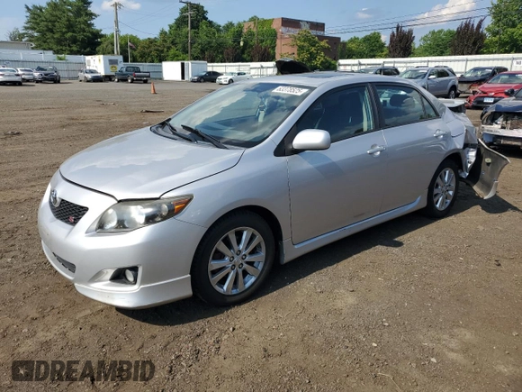 2010 Toyota Corolla with VIN 1NXBU4EE2AZ356688, listed as a Copart auction lot 63378525 with 122,630 mi miles and Salvage title. Bid and sale history available at DreamBid. Image 1.