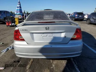 2001 Honda Civic LX with VIN 1HGEM21581L007005, listed as a Copart auction lot 80998594 with 0 mi miles and Salvage Title. Bid and sale history available at carsss.com. Image 6.
