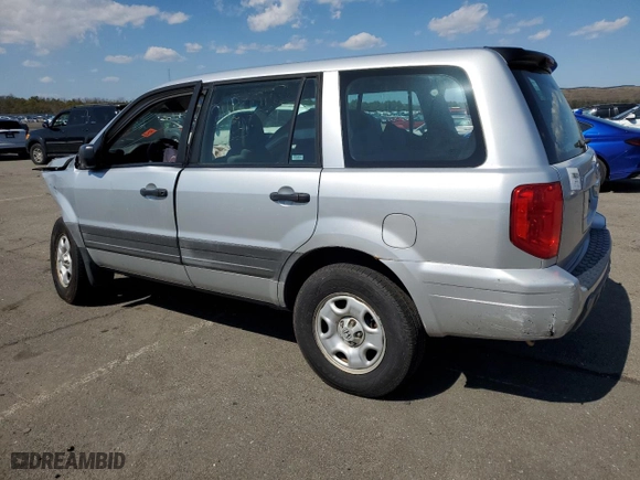 2005 Honda Pilot LX with VIN 2HKYF18195H551915, listed as a Copart auction lot 42939515 with 0 mi miles and Salvage Title. Bid and sale history available at carsss.com. Image 2.