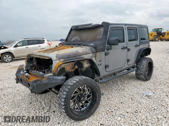 2007 Jeep Wrangler Unlimited X with VIN 1J4GA39147L171796, listed as a Copart auction lot 59180745 with Not provided miles and Non repairable. Bid and sale history available at DreamBid. Image 1.