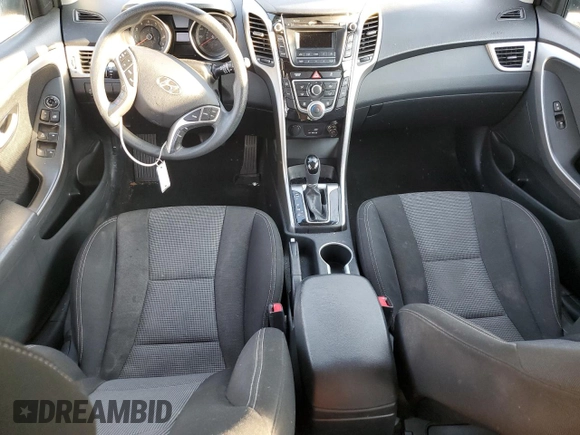 2017 Hyundai Elantra GT with VIN KMHD35LH1HU368999, listed as a Copart auction lot 72792634 with 0 mi miles and Salvage Title. Bid and sale history available at carsss.com. Image 8.