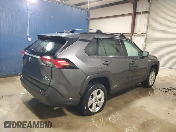 2021 Toyota RAV4 Hybrid LE with VIN 4T3LWRFV2MU026457, listed as a Copart auction lot 46885145 with 40,219 mi miles and Clean Title. Bid and sale history available at carsss.com. Image 3.