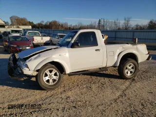 2004 Ford Ranger Edge Plus with VIN 1FTYR11U84PB61743, listed as a Copart auction lot 83383254 with 128,098 mi miles and Salvage Title. Bid and sale history available at carsss.com. Image 1.