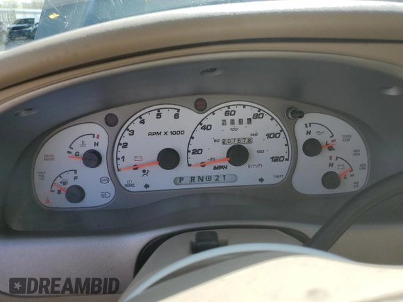 2003 Ford Explorer Sport Trac XLS with VIN 1FMZU77E43UB74698, listed as a Copart auction lot 54210645 with 207,678 mi miles and Salvage title. Bid and sale history available at DreamBid. Image 9.