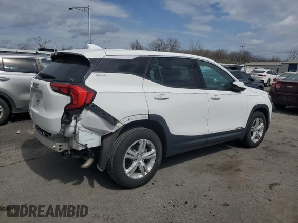 2019 GMC Terrain SLE with VIN 3GKALMEV6KL372086, listed as a Copart auction lot 50228815 with 66,085 mi miles and Salvage Title. Bid and sale history available at carsss.com. Image 3.