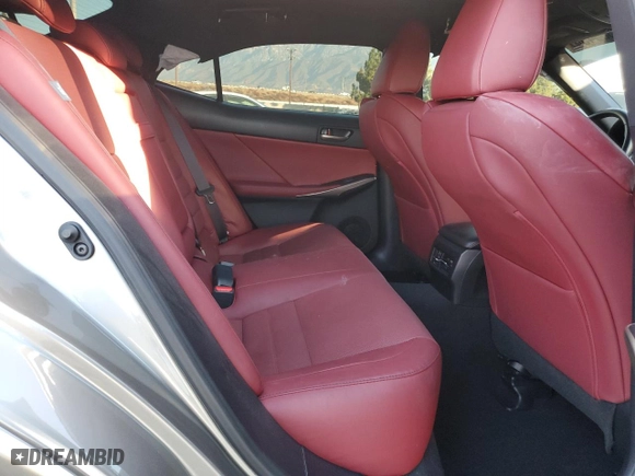 2020 Lexus IS with VIN JTHGZ1B26L5035933, listed as a Copart auction lot 70339434 with 23,251 mi miles and Salvage Title. Bid and sale history available at carsss.com. Image 10.
