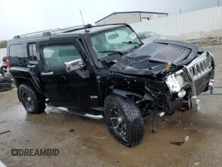 2007 Hummer H3 SUV with VIN 5GTDN13E078120322, listed as a Copart auction lot 72453664 with 238,263 mi miles and Non Repairable. Bid and sale history available at carsss.com. Image 4.