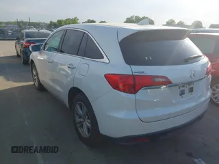 2015 Acura RDX with VIN 5J8TB4H35FL014658, listed as a IAAI auction lot 42034673 with 1 mi miles. Bid and sale history available at carsss.com. Image 3.