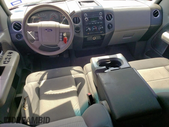 2008 Ford F-150 XL with VIN 1FTRW12W58FA87108, listed as a Copart auction lot 63052835 with 191,524 mi miles and Clean title. Bid and sale history available at DreamBid. Image 8.