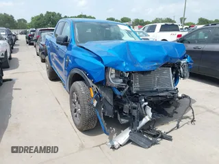 2024 Ford Ranger XLT z VIN 1FTER4GH0RLE60866, wystawiony jako IAAI lot #42116104 z przebiegiem 10 074 mil mil oraz . Historia ofert i sprzedaży dostępna na DreamBid. Obrazek 1.