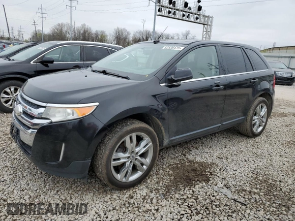 2011 Ford Edge Limited with VIN 2FMDK3KC0BBB58954, listed as a Copart auction lot 52526475 with 210,492 mi miles and Salvage Title. Bid and sale history available at carsss.com. Image 1.