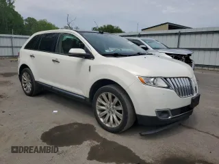 2013 Lincoln MKX with VIN 2LMDJ8JK0DBL06312, listed as a Copart auction lot 54804854 with 121,107 mi miles and Salvage Title. Bid and sale history available at carsss.com. Image 4.