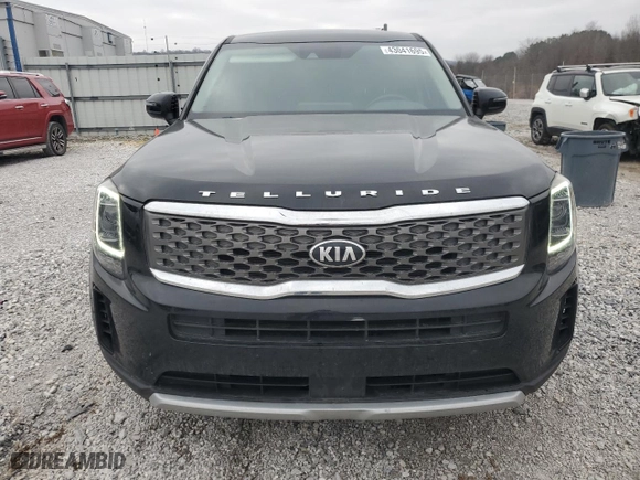 2020 Kia Telluride LX with VIN 5XYP24HCXLG079786, listed as a Copart auction lot 43041695 with 112,307 mi miles and Salvage Title. Bid and sale history available at carsss.com. Image 5.