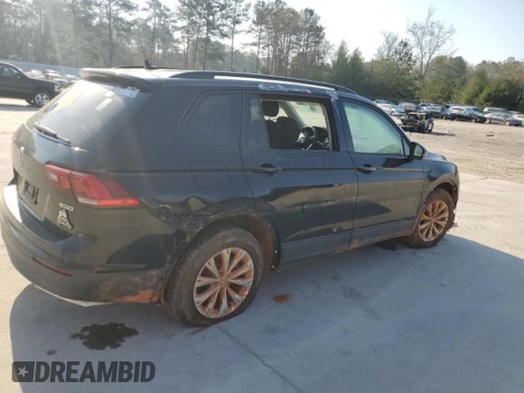 2020 Volkswagen Tiguan S with VIN 3VV0B7AX7LM140709, listed as a Copart auction lot 48071565 with 50,669 mi miles and Salvage title. Bid and sale history available at DreamBid. Image 3.