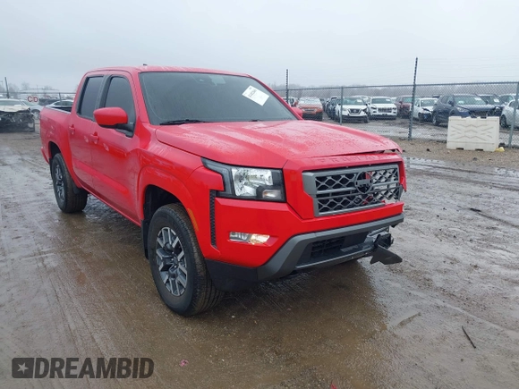 2022 Nissan Frontier S with VIN 1N6ED1EK4NN603339, listed as a IAAI auction lot 41482846 with 44,066 mi miles. Bid and sale history available at carsss.com. Image 18.