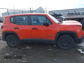2017 Jeep Renegade Sport with VIN ZACCJBAB6HPG14546, listed as a IAAI auction lot 41488025 with 93,043 mi miles and . Bid and sale history available at carsss.com. Image 14.