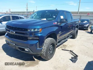 2021 Chevrolet Silverado 1500 RST with VIN 3GCUYEED2MG309439, listed as a IAAI auction lot 41682092 with 1 mi miles. Bid and sale history available at carsss.com. Image 2.