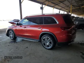 2020 Mercedes-Benz GLS 450 with VIN 4JGFF5KE0LA197549, listed as a Copart auction lot 55561644 with 17,726 mi miles and Salvage Title. Bid and sale history available at DreamBid. Image 2.