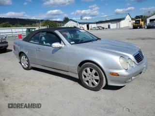 2001 Mercedes-Benz CLK 320 with VIN WDBLK65G71T054926, listed as a Copart auction lot 75653134 with 123,225 mi miles and Clean Title. Bid and sale history available at DreamBid. Image 4.
