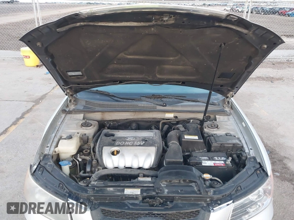 2007 Hyundai Sonata GLS with VIN 5NPET46C87H247320, listed as a IAAI auction lot 41870139 with 121,412 mi miles and . Bid and sale history available at DreamBid. Image 10.